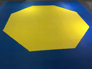 Octagon taekwondo mat for martial art taekwondo